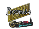 Boombl4 | Stockholm 2021