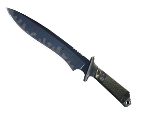 ★ StatTrak™ Classic Knife | Blue Steel (Battle-Scarred)