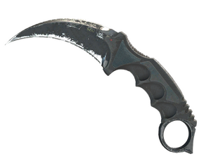 ★ StatTrak™ Karambit | Night (Battle-Scarred)
