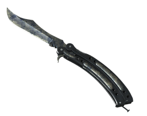 ★ StatTrak™ Butterfly Knife | Stained (Battle-Scarred)