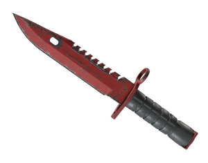 ★ M9 Bayonet | Crimson Web (Well-Worn)