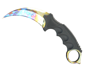 ★ StatTrak™ Karambit | Case Hardened (Well-Worn)