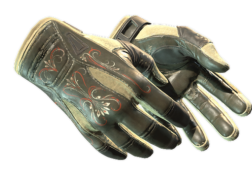 ★ Sport Gloves | Creme Pinstripe (Well-Worn)