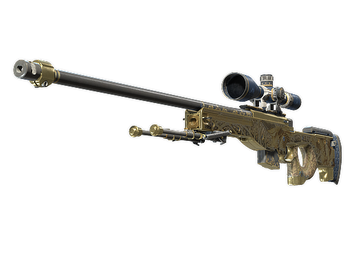 AWP | Queen's Gambit (Well-Worn)