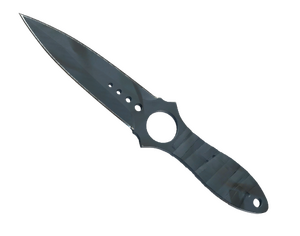 ★ Skeleton Knife | Night Stripe (Well-Worn)