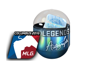 Autograph Capsule | Legends (Foil) | MLG Columbus 2016