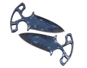 ★ Shadow Daggers | Bright Water (Battle-Scarred)