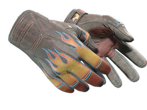 ★ Sport Gloves | Blaze (Well-Worn)