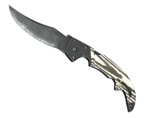 ★ Falchion Knife | Black Laminate (Factory New)