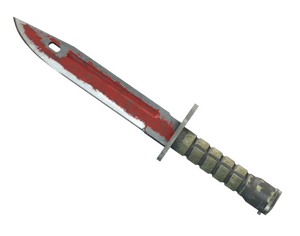 ★ StatTrak™ Bayonet | Crimson Web (Battle-Scarred)