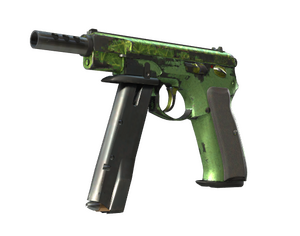 CZ75-Auto | Emerald Quartz (Battle-Scarred)