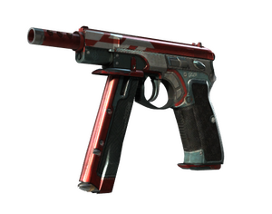 CZ75-Auto | Red Astor (Field-Tested)