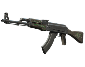 AK-47 | Emerald Pinstripe (Battle-Scarred)