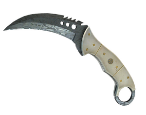 ★ Talon Knife | Damascus Steel (Battle-Scarred)