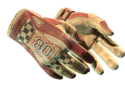 ★ Sport Gloves | Red Racer (Battle-Scarred)