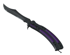 ★ Butterfly Knife | Ultraviolet (Field-Tested)