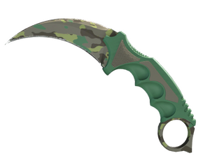 ★ StatTrak™ Karambit | Boreal Forest (Minimal Wear)