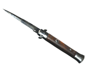 ★ Stiletto Knife | Stained (Well-Worn)