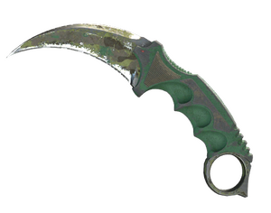 ★ StatTrak™ Karambit | Boreal Forest (Battle-Scarred)