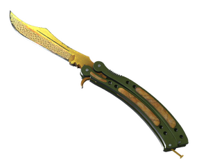 ★ Butterfly Knife | Lore (Well-Worn)