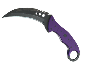 ★ StatTrak™ Talon Knife | Ultraviolet (Field-Tested)