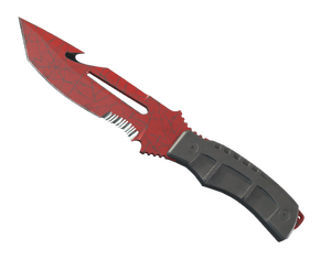 ★ StatTrak™ Survival Knife | Crimson Web (Field-Tested)