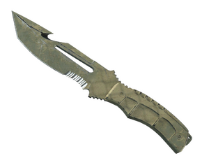 ★ StatTrak™ Survival Knife | Safari Mesh (Battle-Scarred)