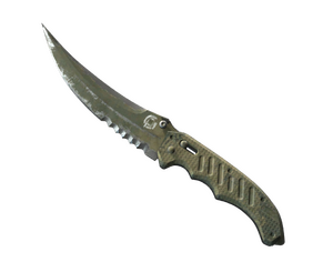 ★ StatTrak™ Flip Knife | Safari Mesh (Battle-Scarred)