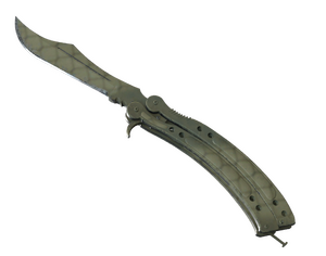 ★ StatTrak™ Butterfly Knife | Safari Mesh (Well-Worn)