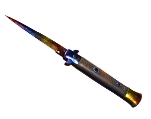 ★ StatTrak™ Stiletto Knife | Marble Fade (Factory New)