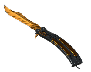 ★ Butterfly Knife | Tiger Tooth (Factory New)
