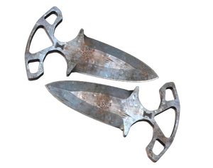★ Shadow Daggers | Rust Coat (Well-Worn)