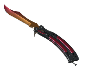 ★ StatTrak™ Butterfly Knife | Fade (Minimal Wear)