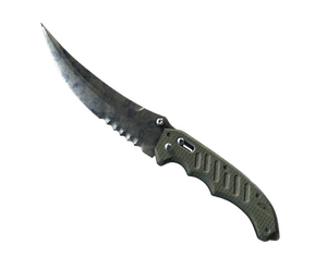 ★ Flip Knife | Stained (Well-Worn)
