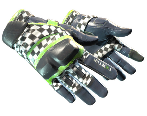 ★ Moto Gloves | Finish Line (Well-Worn)