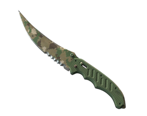 ★ Flip Knife | Forest DDPAT (Well-Worn)