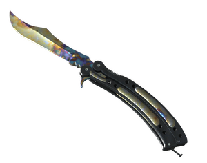 ★ Butterfly Knife | Case Hardened (Minimal Wear)