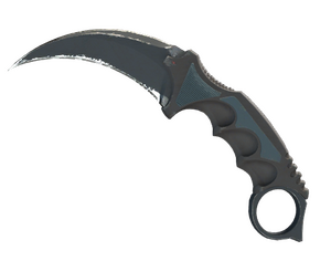 ★ StatTrak™ Karambit | Night (Well-Worn)