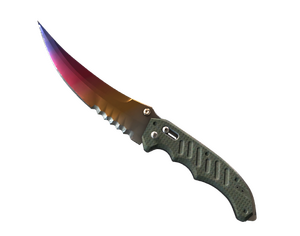 ★ StatTrak™ Flip Knife | Fade (Factory New)