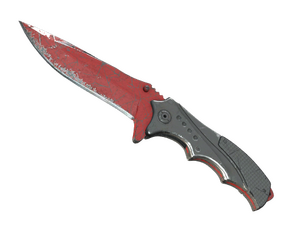 ★ Nomad Knife | Crimson Web (Battle-Scarred)
