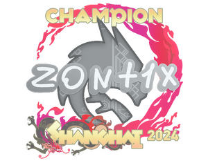 zont1x (Champion) | Shanghai 2024