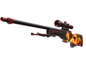 AWP | Wildfire (Well-Worn)