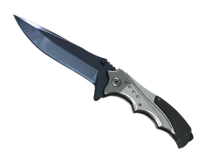 ★ StatTrak™ Nomad Knife | Blue Steel (Well-Worn)