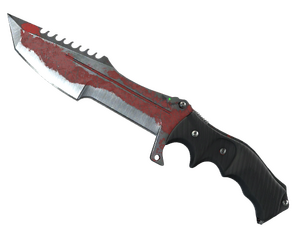★ StatTrak™ Huntsman Knife | Crimson Web (Battle-Scarred)