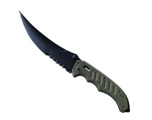 ★ Flip Knife | Blue Steel (Battle-Scarred)