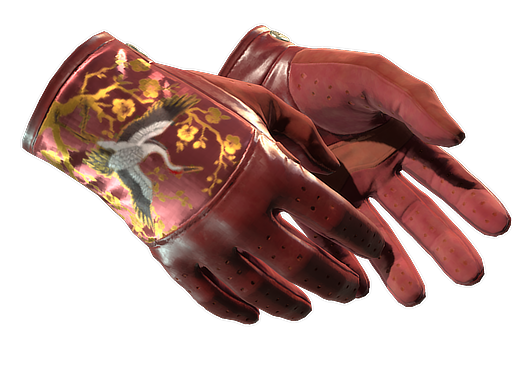 ★ Driver Gloves | Brocade Crane (Minimal Wear)