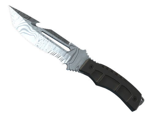 ★ StatTrak™ Survival Knife | Damascus Steel (Minimal Wear)