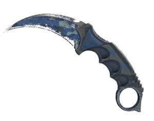 ★ StatTrak™ Karambit | Bright Water (Battle-Scarred)