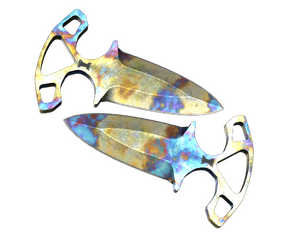 ★ Shadow Daggers | Case Hardened (Battle-Scarred)