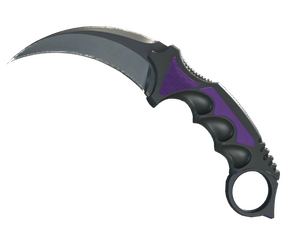 ★ StatTrak™ Karambit | Ultraviolet (Minimal Wear)
